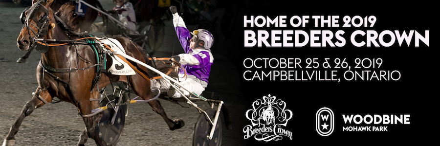 Dates and Format Set for 2019 Breeders Crown at Woodbine Mohawk Park