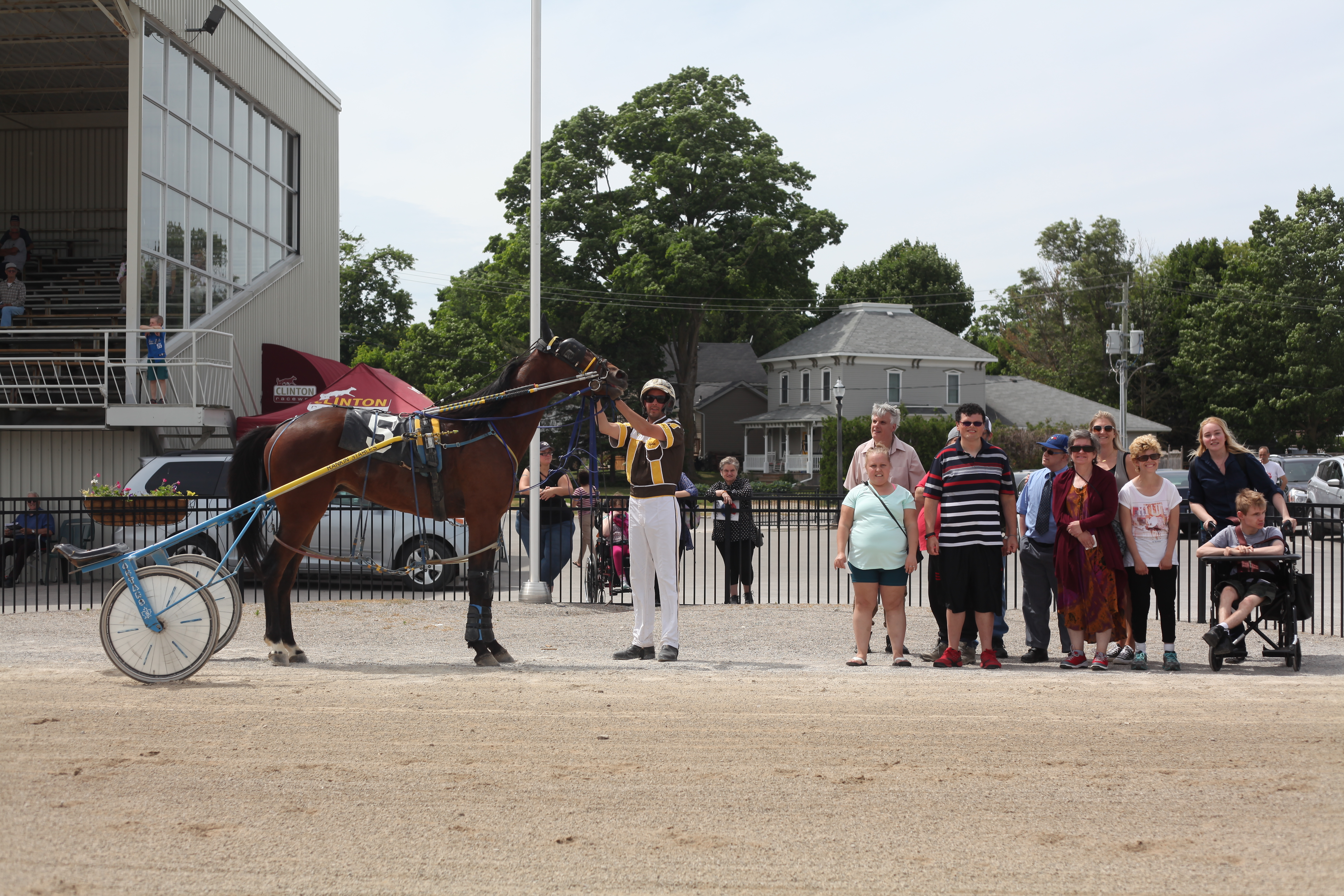 After weekend hiatus, harness racing returns with gusto at Clinton Raceway