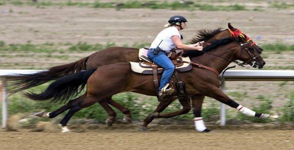 Katie Browne and Miles, Friday's For the Love of Racing
