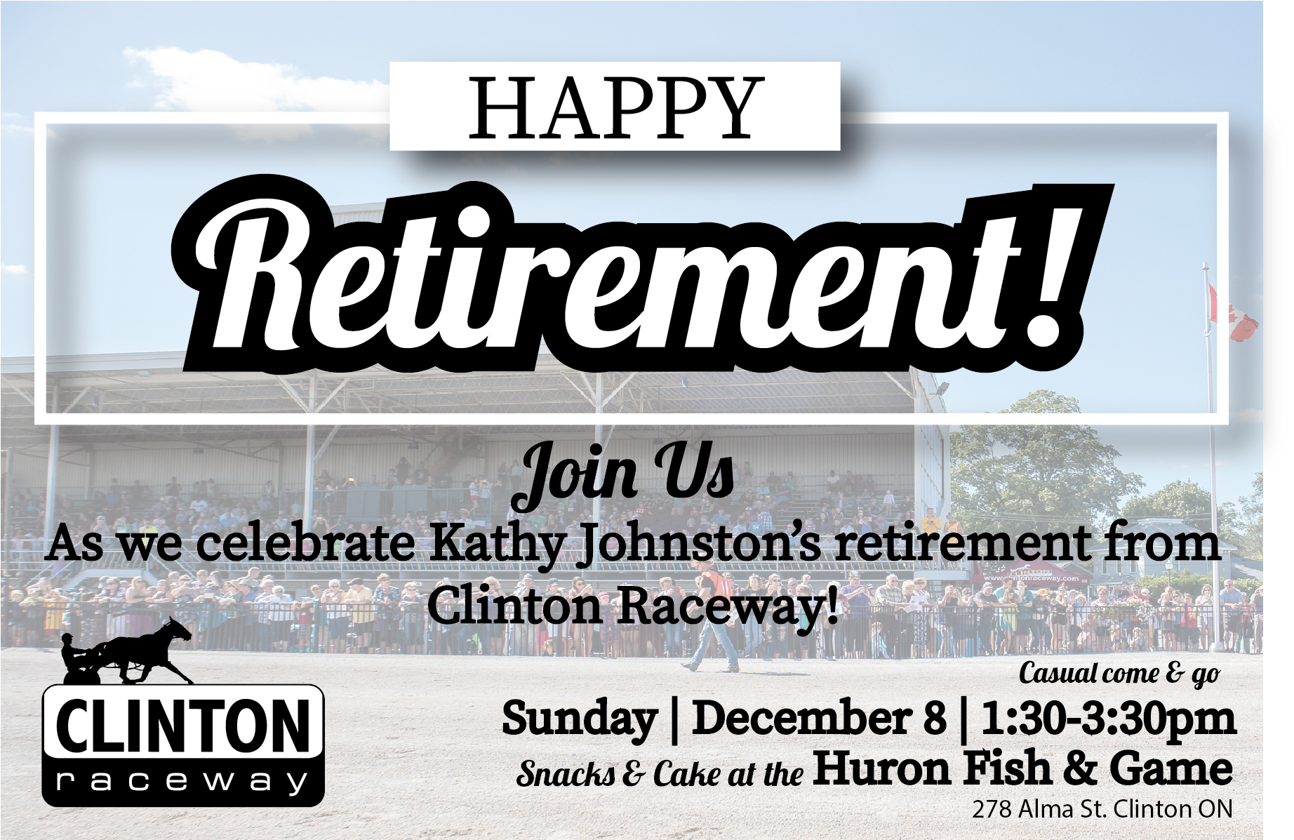Kathy Johnston set to retire from Clinton Raceway