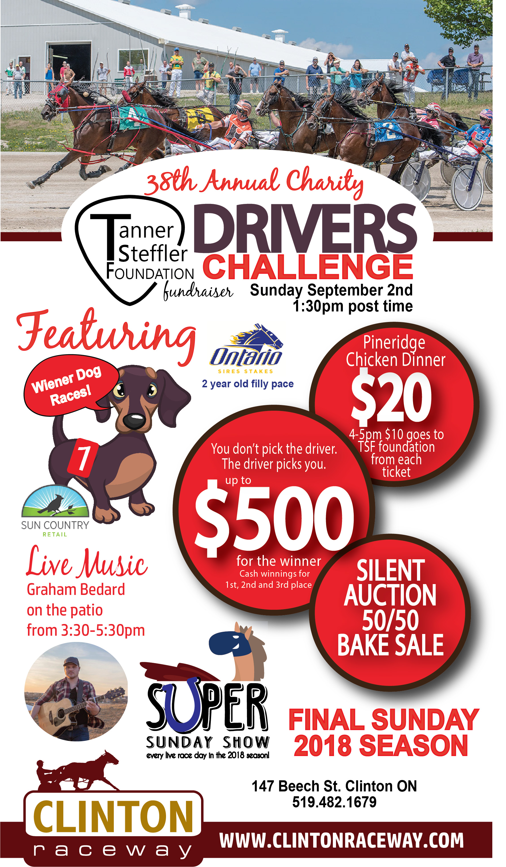 2018 season wraps up this Sunday at Clinton Raceway