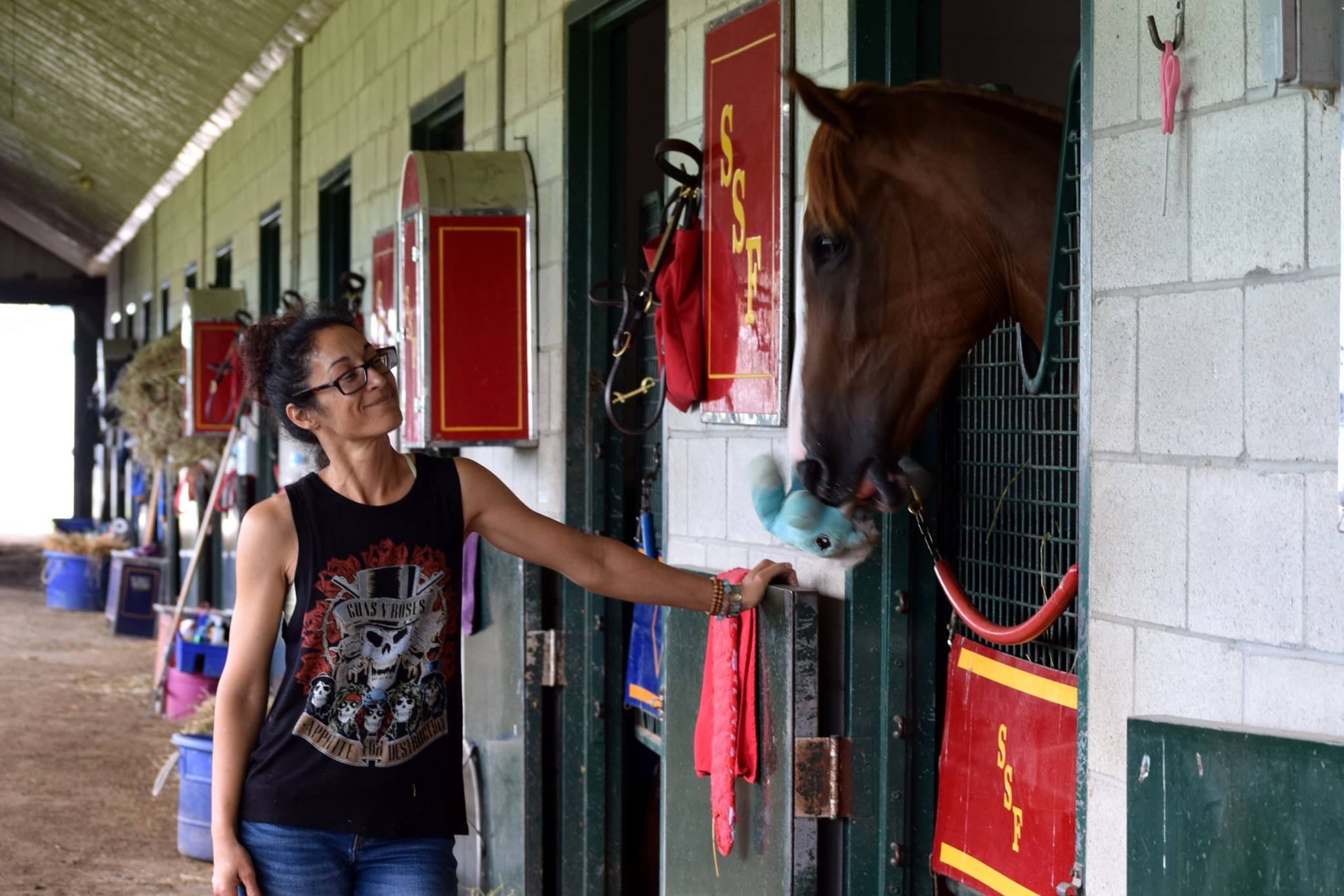 Janeen Lalsingh: “The biggest thing for me is how lucky I am to work with these beautiful animals.”