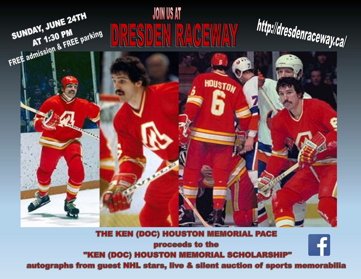 Pro Hockey Players at Dresden Raceway This Sunday