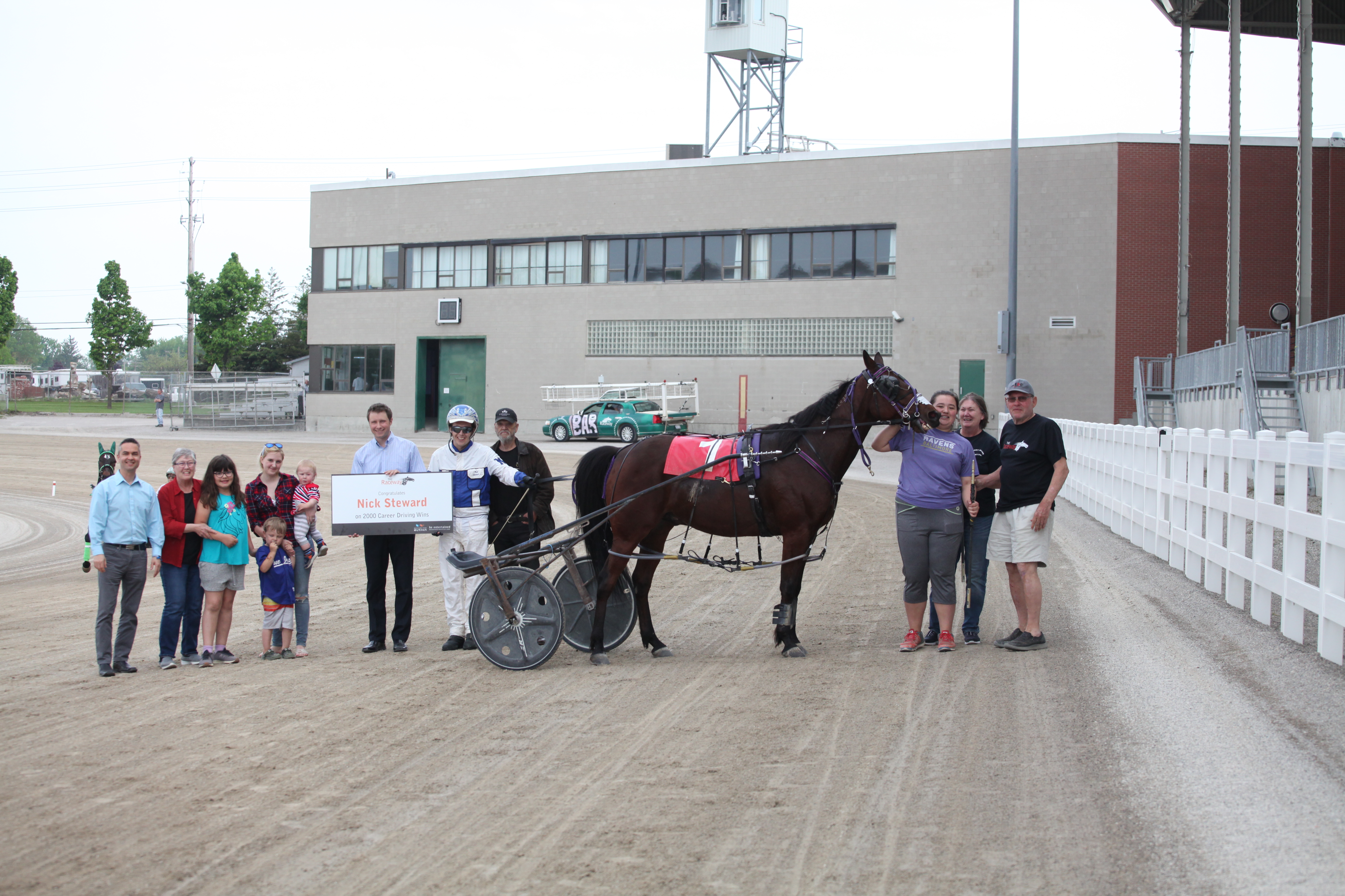 2,000 Wins For Driver Nick Steward
