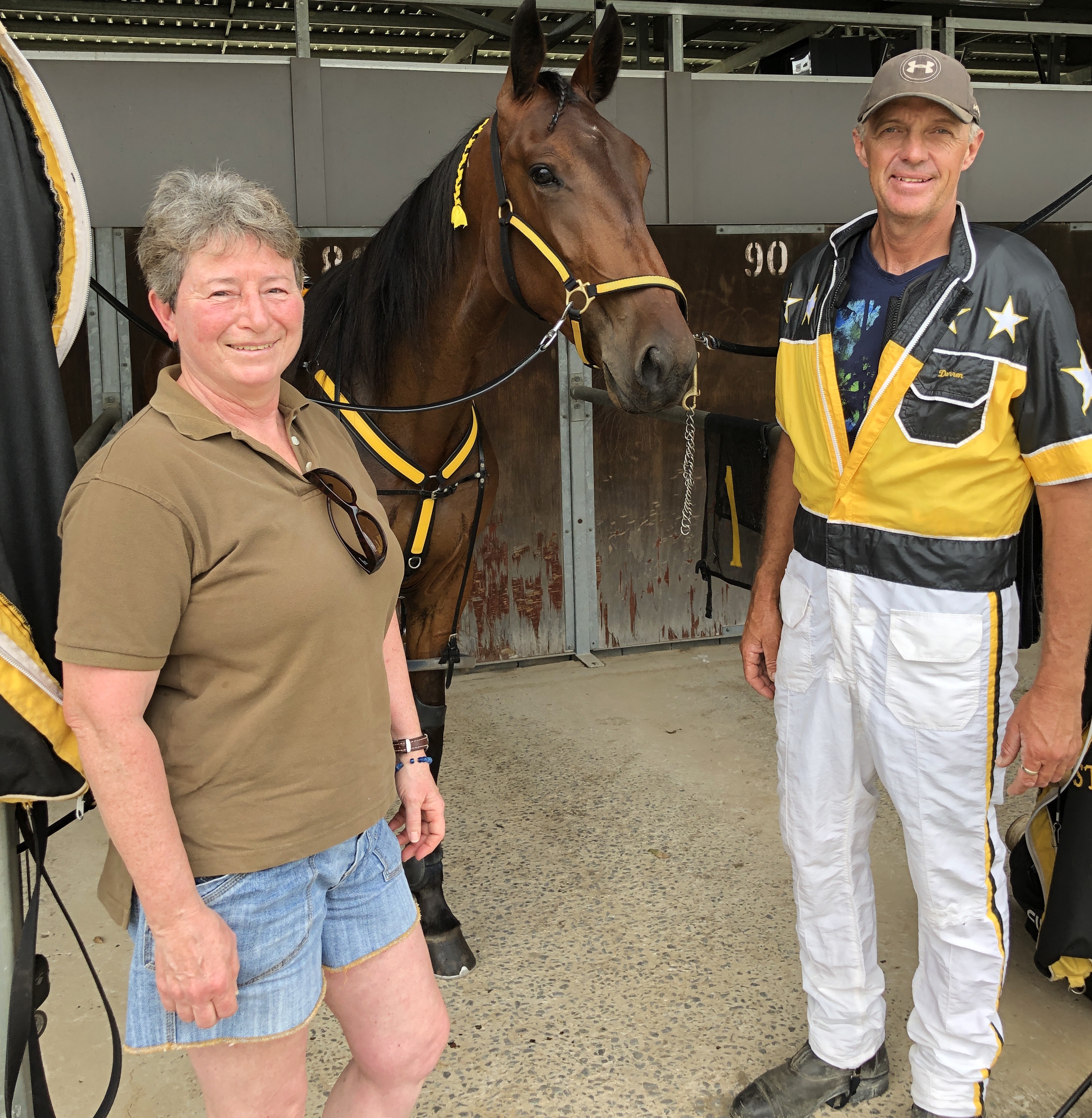 Dallimore so delighted with first-time ownership she travelled to Australia to see her horse race